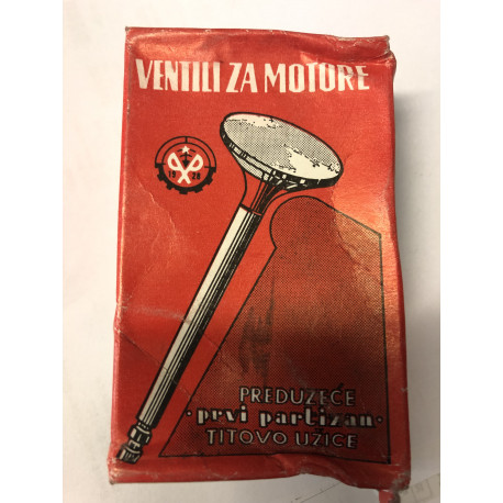 Sada výfukových ventilů org. Š135,136 od 4/87