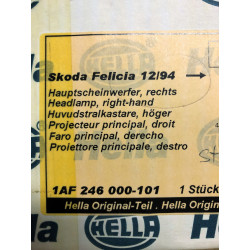 Světlo přední Pravé originál Felicie