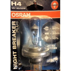 OSRAM H4 NIGHT BREAKER  PLUS +90%