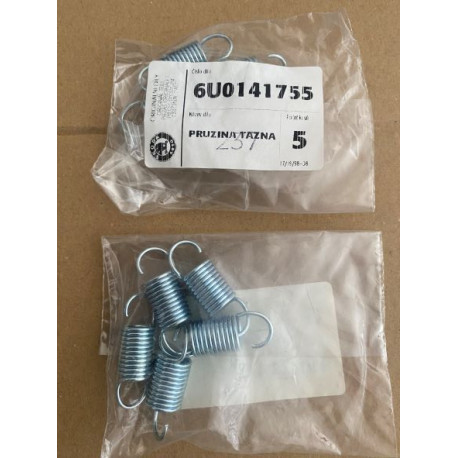 Pružina na páku spojky