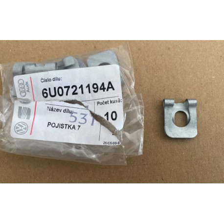 Pojistka 7 (pedál brzdy a spojky) Felicia