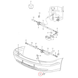 Držák uložení trysky