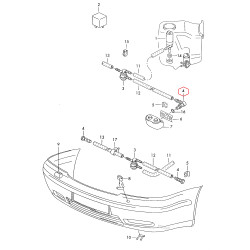 Koncovka k držáku ostřik. světel kolínko