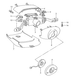 Kryt tyče řízení - SPOD