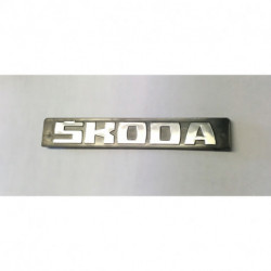 Nápis ŠKODA na přední masku Škoda 105/120/130 – originál 113792235