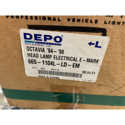 Světlo OCTAVIA 97 L - bez mlh