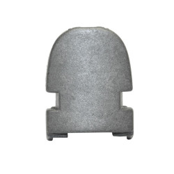 Záslepka zámku zadní vnější hliník