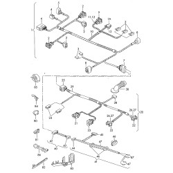 Kabeláž zadních světel Felicia Combi