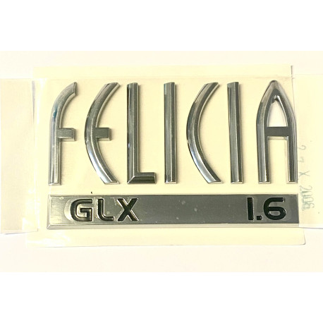Nápis Felicia GLX   1,6   org.