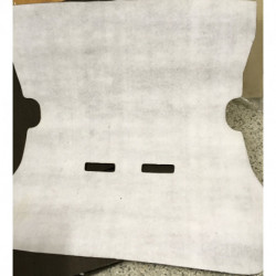 Koberec zadní do kufru hnědý Favorit