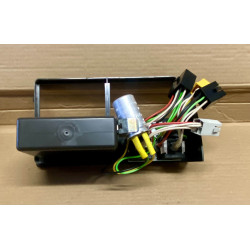 Střední část s 4 spínači - hnědý