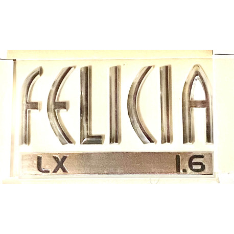 Nápis Felicia LX   1,6   org.