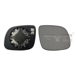 Sklo zrcátka vyhřívané malé pravé OCTAVIA I