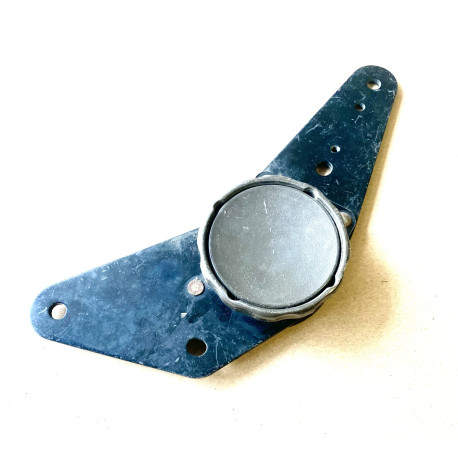 Mechanismus sklápěcí sedadla pravý s růžicíFavorit-hnědé kolečko