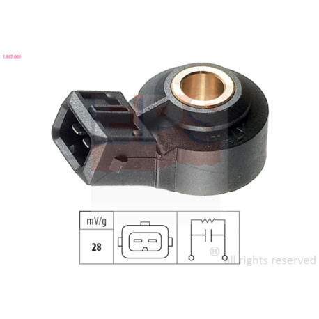 Snímač klepání Felicia 1,6 Oct.1,6 org.