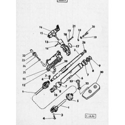 Obal trubka volantové tyče Š105-120