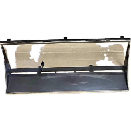 Štít palubního přístroje  Favorit hnědý hodiny do 90