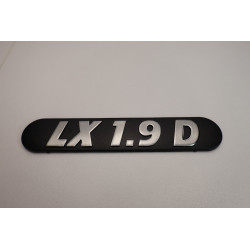 Nápis LX 1.9 D