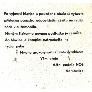 elastická hlavice řadící páky - koule - na M8 a M10