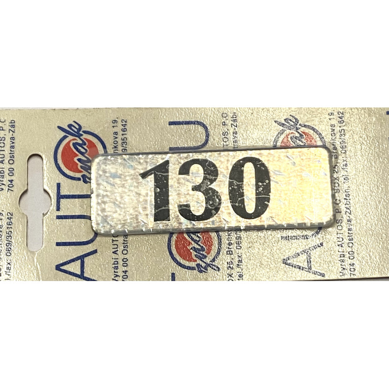 Nápis 130